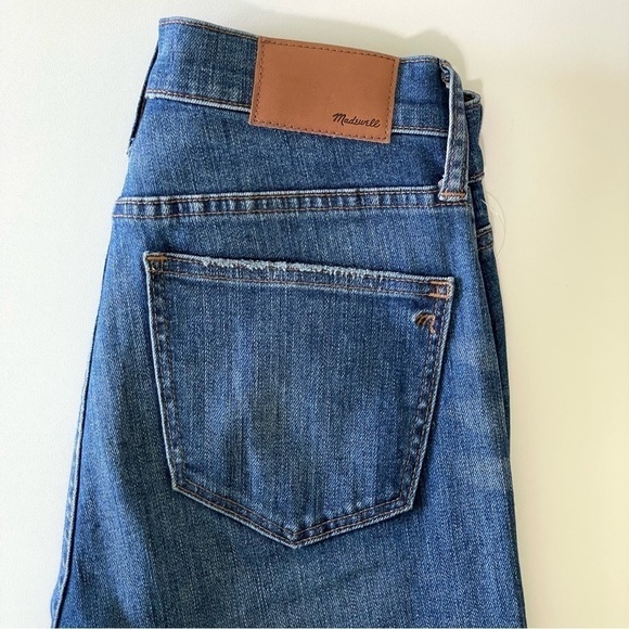 Madewell 9” High Rise Skinny Stretch Denim Distressed Jean Allegra Wash 26 - Picture 14 of 16